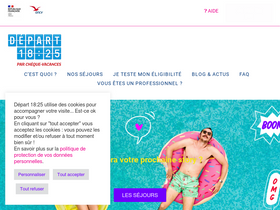 'depart1825.com' screenshot