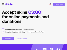 'skinify.io' screenshot