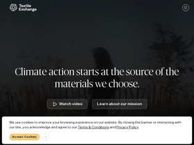 'textileexchange.org' screenshot