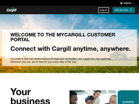 'mycargill.com' screenshot