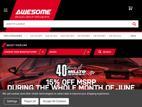 'awesomegti.com' screenshot