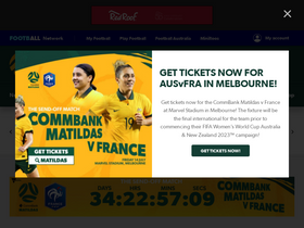 'matildas.com.au' screenshot