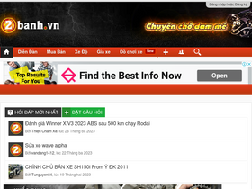 '2banh.vn' screenshot