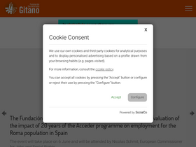 'gitanos.org' screenshot