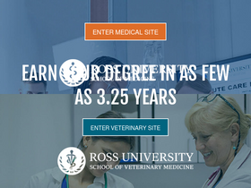 'rossu.edu' screenshot