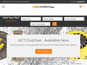 'edgeautosport.com' screenshot
