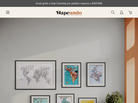 mapeando.co homepage screenshot
