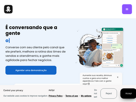 'octadesk.com' screenshot