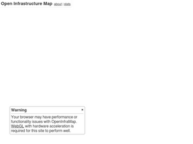 'openinframap.org' screenshot