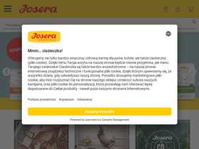 'josera.pl' screenshot