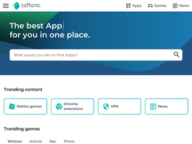 'nox-app-player.en.softonic.com' screenshot