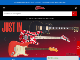 'lamusic.com' screenshot