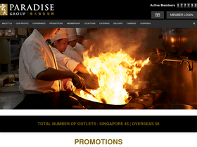 'paradisegp.com' screenshot
