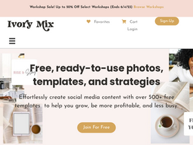 'ivorymix.com' screenshot