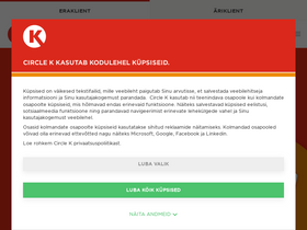 'circlek.ee' screenshot