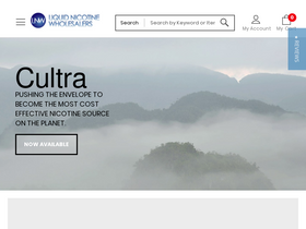 'liquidnicotinewholesalers.com' screenshot