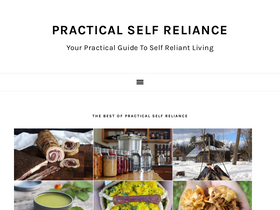 'practicalselfreliance.com' screenshot