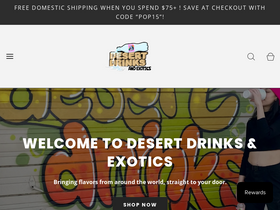 'desert-drinks.com' screenshot