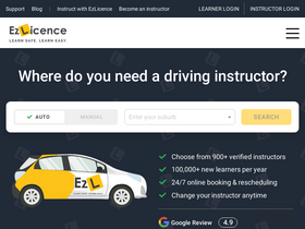'ezlicence.com.au' screenshot