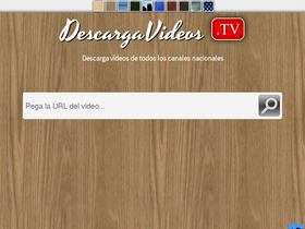 'descargavideos.tv' screenshot