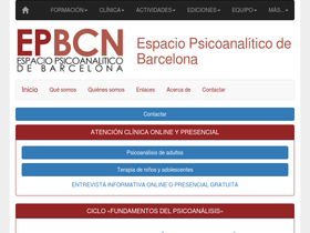 'epbcn.com' screenshot