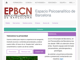 'epbcn.com' screenshot