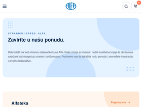 'alfa.hr' screenshot
