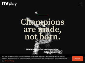 'nvplay.com' screenshot