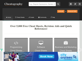 'cheatography.com' screenshot