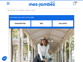 'mes-jambes.com' screenshot