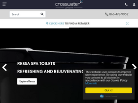 'crosswater.co.uk' screenshot