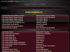 'nosteam.ro' screenshot