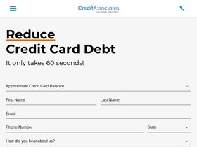 'creditassociates.com' screenshot