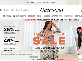 'chicsoso.com' screenshot