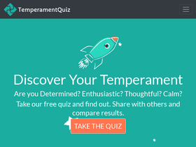 'temperamentquiz.com' screenshot