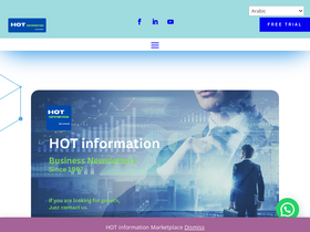 'hotinformationonline.com' screenshot