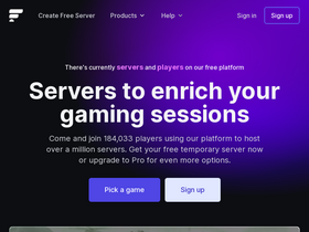 'fshost.me' screenshot