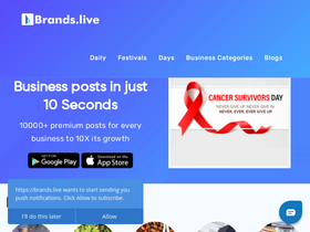 'brands.live' screenshot