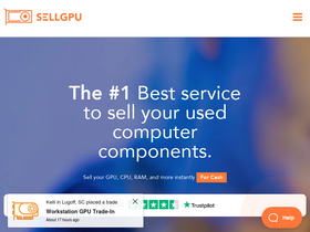 'sellgpu.com' screenshot
