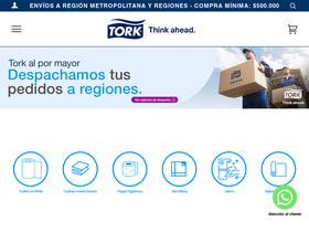 torkalpormayor.cl homepage screenshot