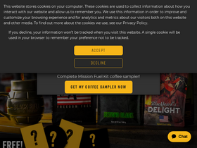 'blackriflecoffee.com' screenshot