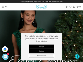 'camillelavie.com' screenshot