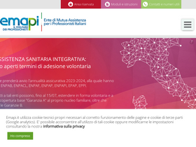 'emapi.it' screenshot