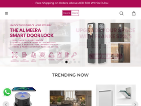 MeeraMore homepage screenshot