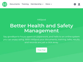 'haspod.com' screenshot