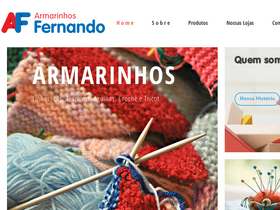 'armarinhos-fernando.com.br' screenshot