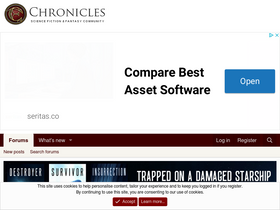 'sffchronicles.com' screenshot