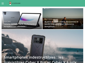 'lecafedugeek.fr' screenshot