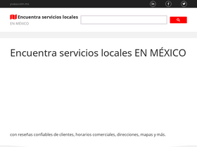 'yvasa.com.mx' screenshot