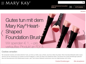 'marykay.de' screenshot